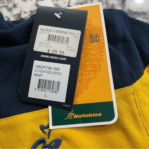 Wallabies Rugby Polo L - Picture 2 of 2